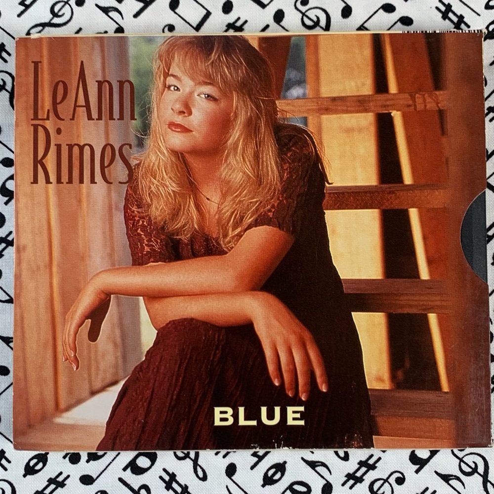 LeAnn Rimes. Blue/The Light In Your Eyes. 1996. 2 song CD.